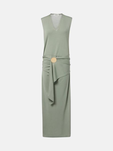 Jil Sander Virgin wool maxi dress