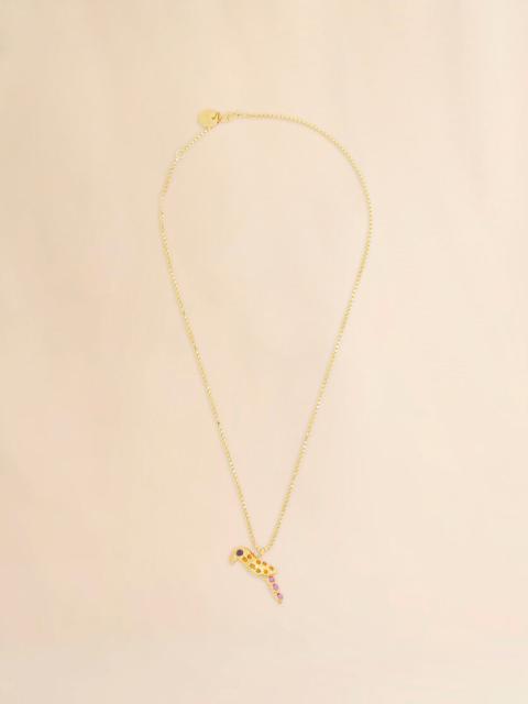 Marni CHAIN NECKLACE WITH PARROT CHARM