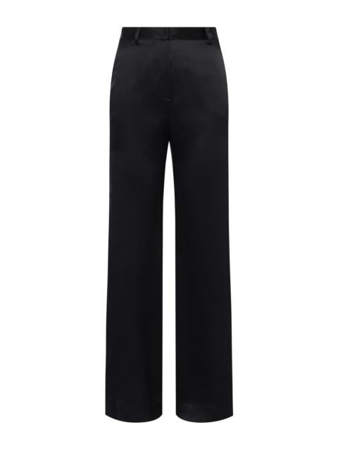 L'AGENCE Pilar Silk Wide-Leg Pant