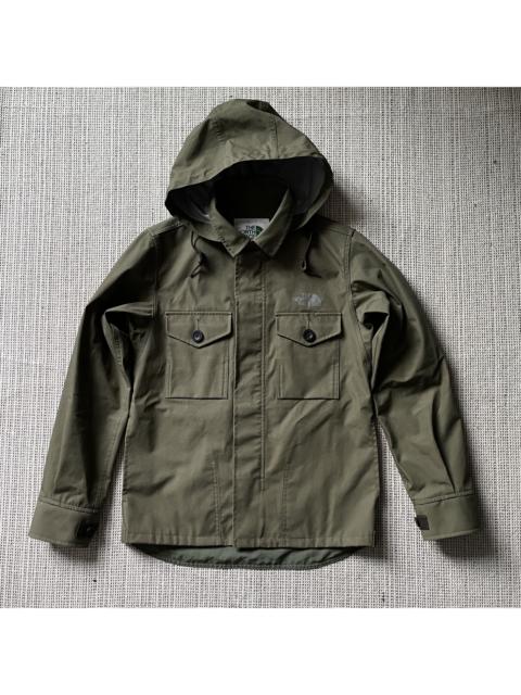 Other Designers Junya Watanabe - Man CDG SS18 gore windstopper shirt jacket Olive hybrid