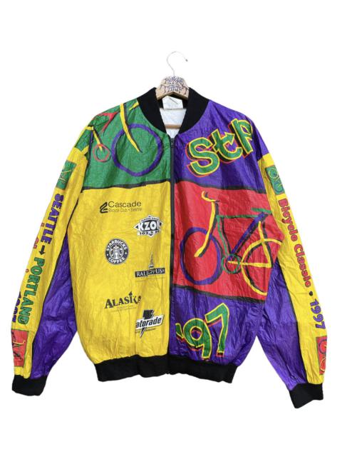 Other Designers Cycle - RARE Vintage Dupont STP Cycle Jacket 90s USA