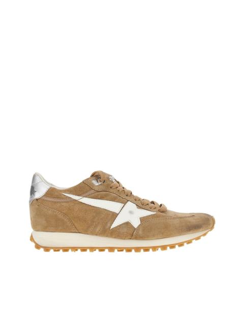 Golden Goose Golden Goose Running Marathon Beige Men Sneakers