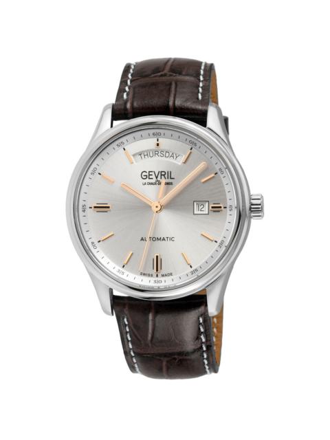 Other Designers Gevril Excelsior Automatic Silver Dial Men's Watch 48201