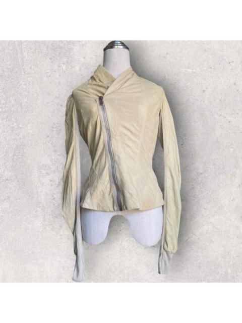 Rick Owens SS12 Vintage Stonewash Leather Jacket