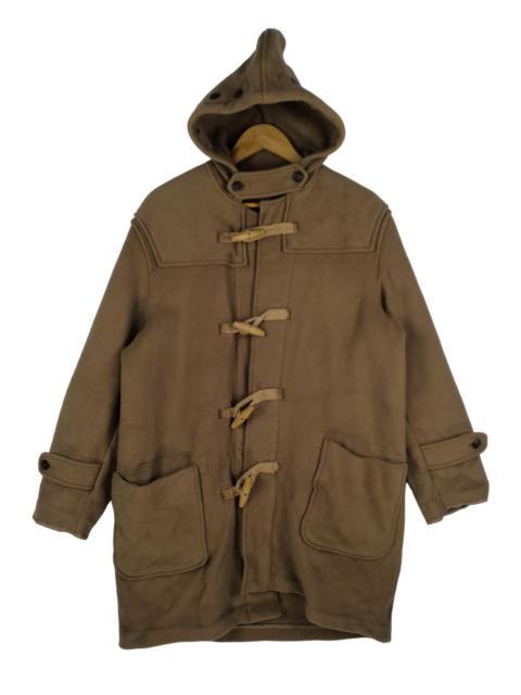 Other Designers Polo Ralph Lauren - Vintage Polo Ralph Lauren Wool Coat Hoodie Overcoat