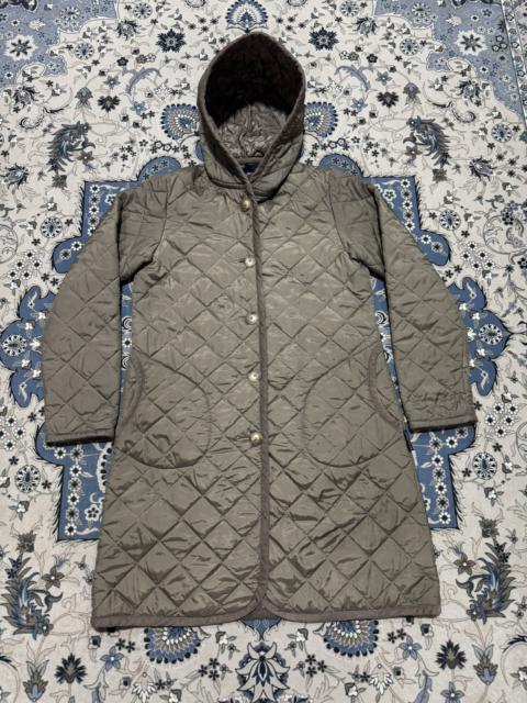 Other Designers Archival Clothing - Lavenham Quilted Long Coat Jacket