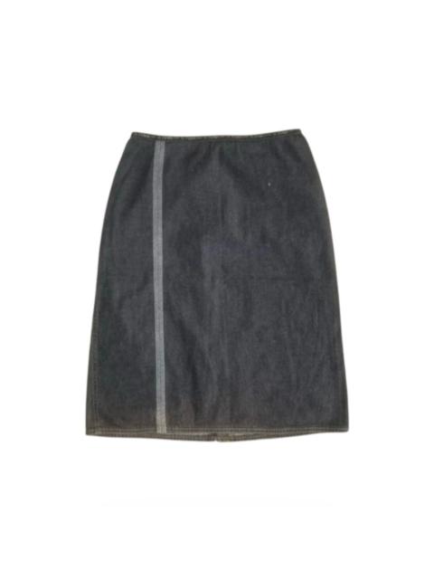 FENDI Vintage Fendi Jeans Archive Denim Skirt (Size 28)