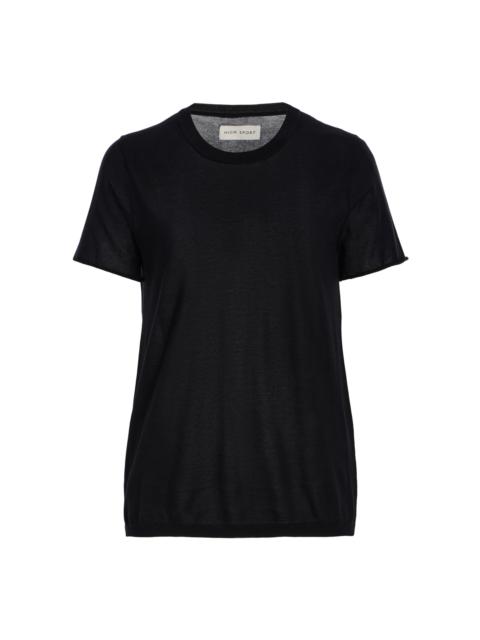HIGH SPORT Owen Cotton Tee black