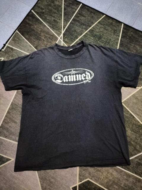 Other Designers Vintage The Damned band distressed punk tees fashion