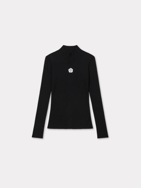 KENZO 'Boke Flower 2.0' embroidered long sleeve rib top