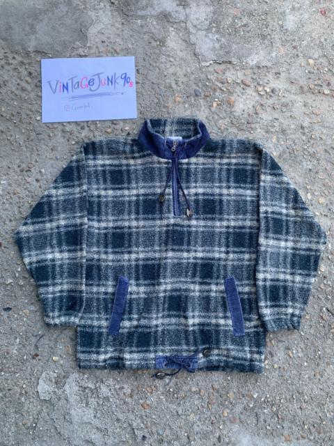 Other Designers Japanese Brand × Vintage - Vintage Decade fleece sweatshirt half zipper native designe