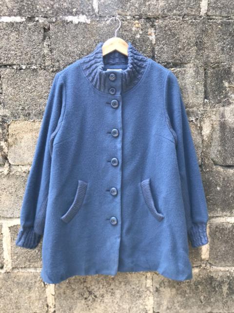 🔥Laura Ashley Button Up Wool Long Jacket- 3