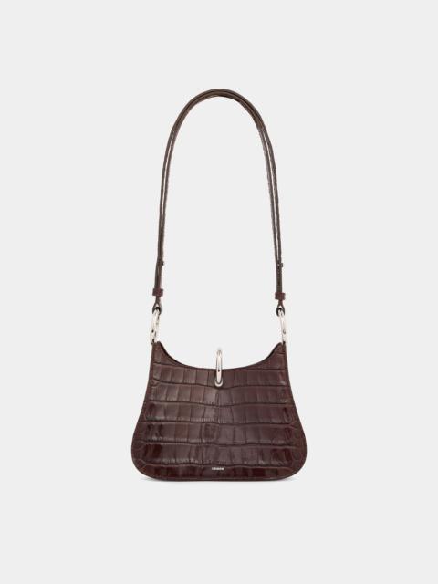 rabanne SMALL RING LEATHER BAG