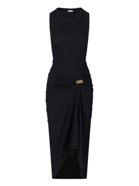 Loewe DRAPED MAXI DRESS