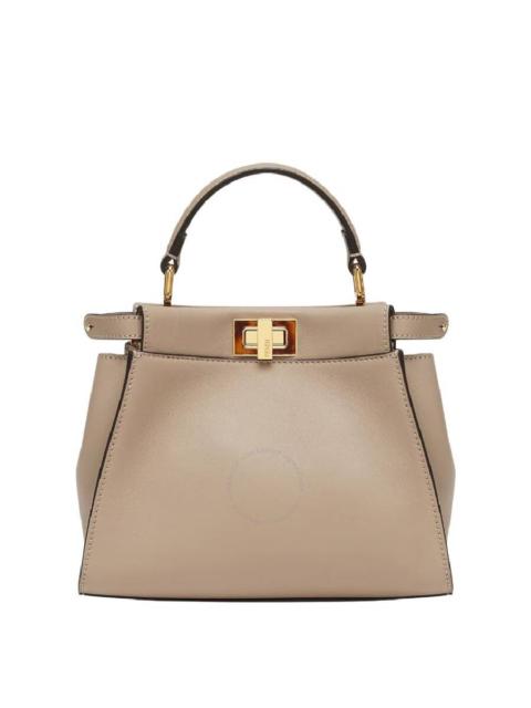 FENDI Fendi Peekaboo Leather Handbag