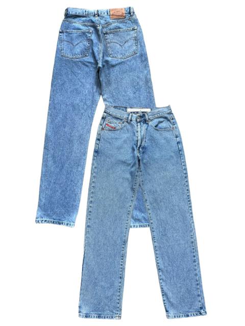 Vintage Diesel Italy Baggy Jeans Diesel Acid Wash Jeans 30