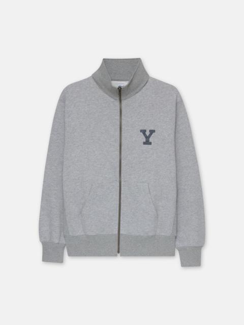 J. PRESS YALE ZIP UP "Y" SWEATSHIRT