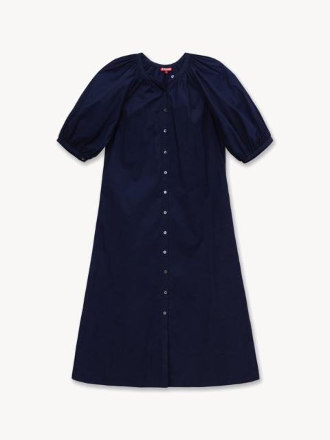 STAUD STAUD VINCENT DRESS NAVY