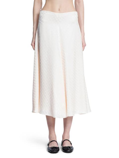 FENDI Ff-Checkerboard-Silk-Skirt