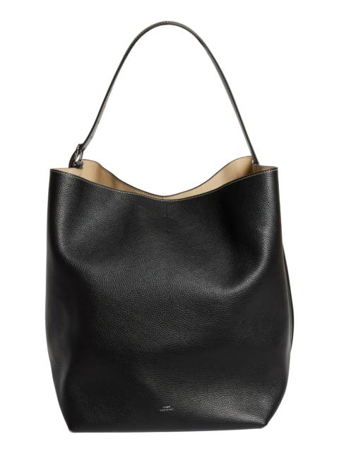 TOTEME TOTEME Leather Tote in Black at Nordstrom