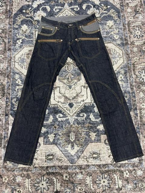 Other Designers If Six Was Nine × Vintage - Vintage SOUL OF FREEDOM Multipocket Rare Design Denim Pants