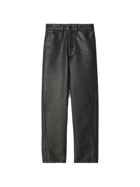 Lemaire Lemaire Women Leather Trousers