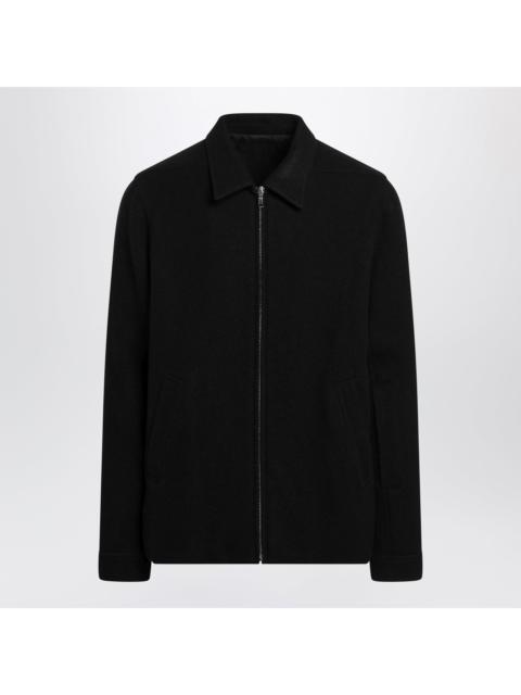 Rick Owens Rick Owens Black Wool Zip-Up Jacket Men