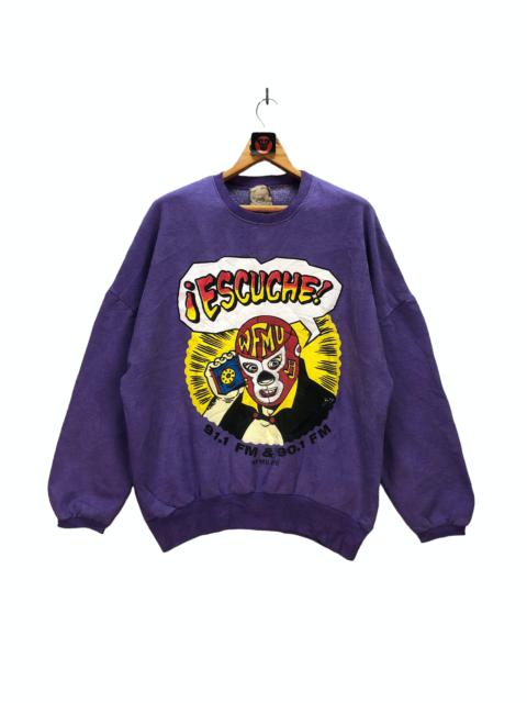 Other Designers Vintage - WFMU FM GRAPHIC SWEATSHIRTS NICE DESIGN #7072-108