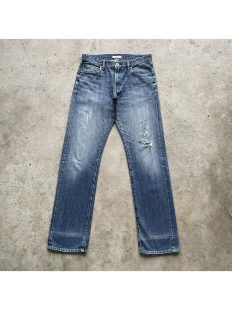 Other Designers Japanese Brand - Vintage Japanese Distressed Jeans Denim Faded Pants W32