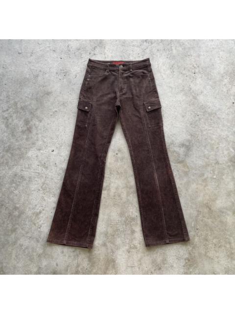 Other Designers Japanese Brand - Vintage Japanese Corduroi BootCut Cargo Flare Pants W28
