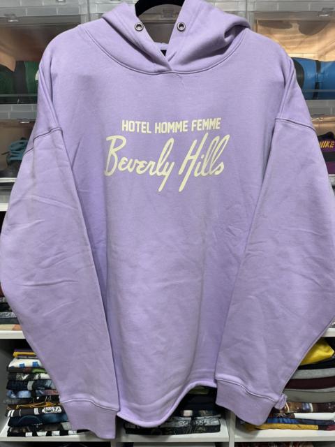 Other Designers Hype - Homme Femme LA Hotel Beverly Hills Graphic Hoodie XL