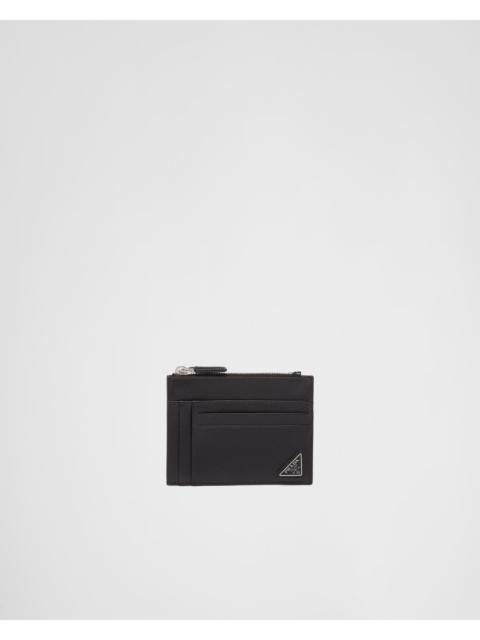 Prada Prada Card Holder In Saffiano Leather