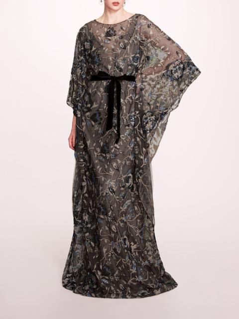 Marchesa CLIMBING VINES KAFTAN