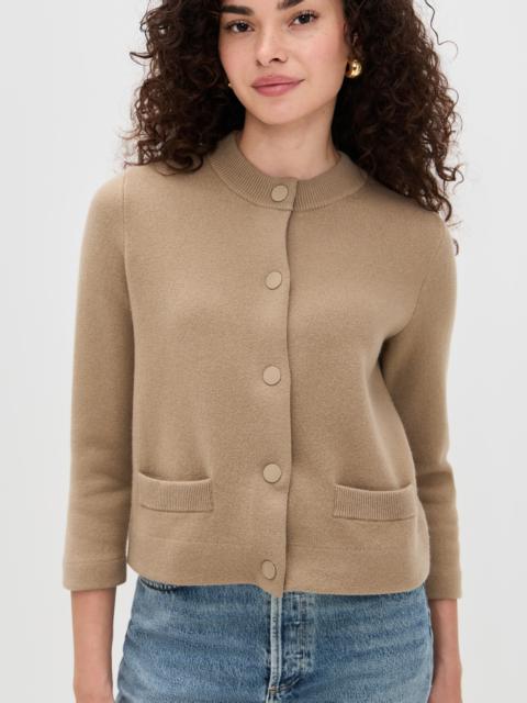 Vince Shrunken Snap Cardigan