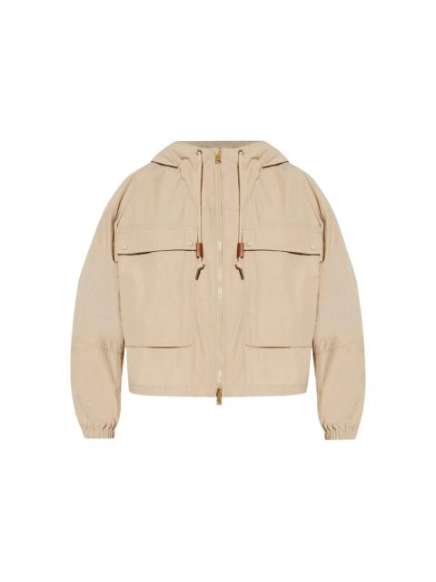 Moncler Neutrals Jackets - Oversized Jackets Women