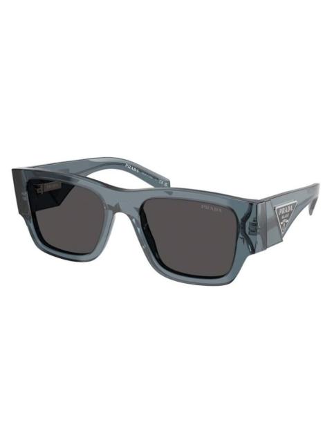 Prada Prada Dark Grey Square Men's Sunglasses PR 10ZS 17T08Z 54