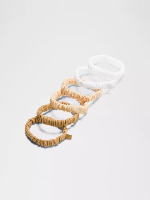 lululemon Skinny Scrunchies *6 Pack