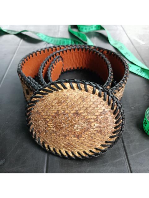 Snake Leather Belts