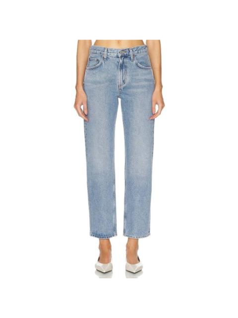 AGOLDE Agolde Valen Straight Mid-Rise Jeans