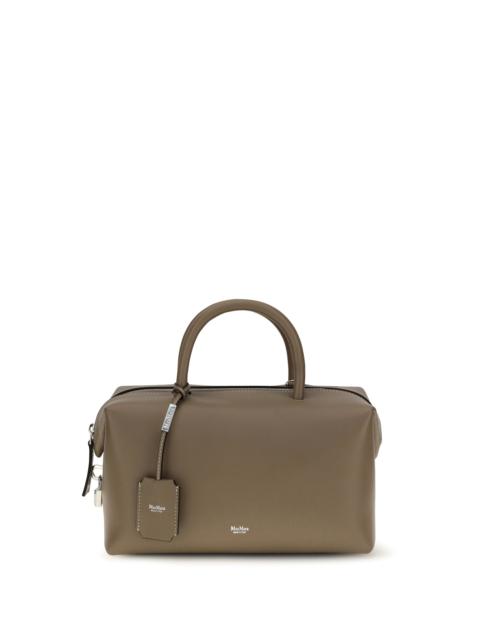 Max Mara Max Mara Holdall Leather Handbag Clay