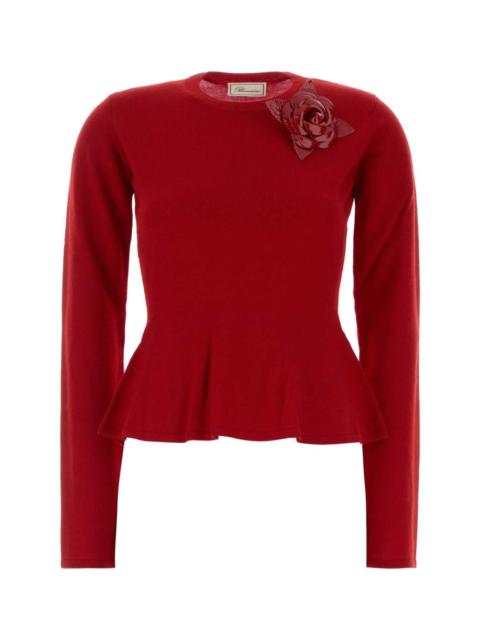 Blumarine Blumarine Women Red Wool Sweater
