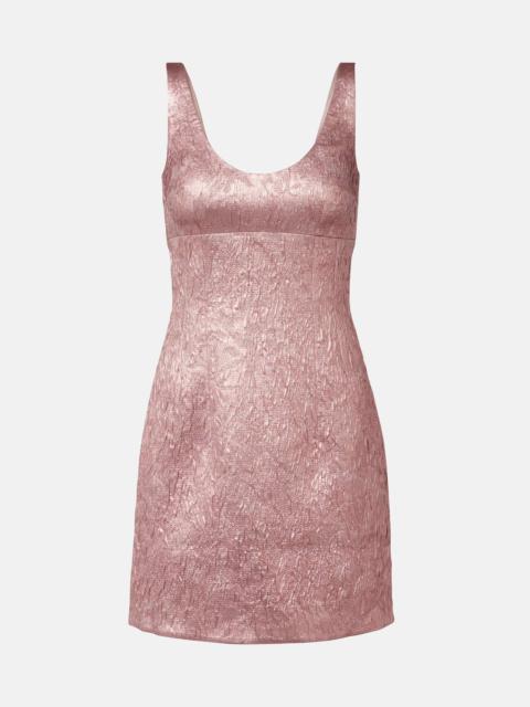 EMILIA WICKSTEAD Einna floral jacquard minidress