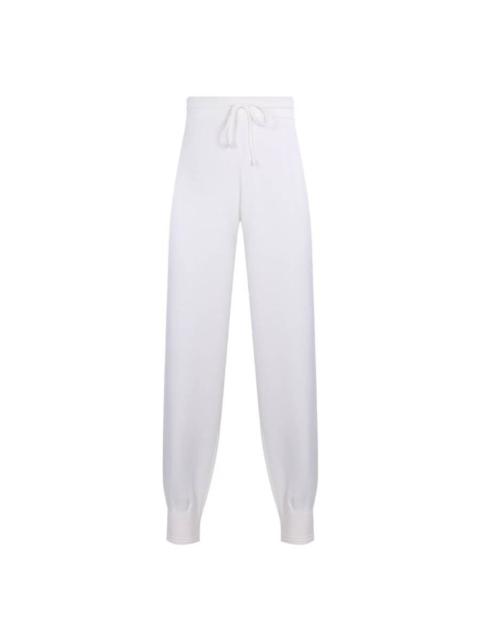 Burberry Burberry Logo Embroidered Knitted Track Pants