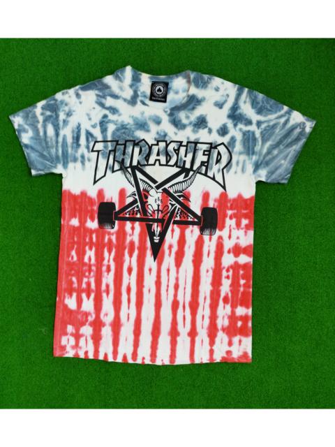 Other Designers Thrasher - TYE DYE THRASHER 666 T-SHIRT