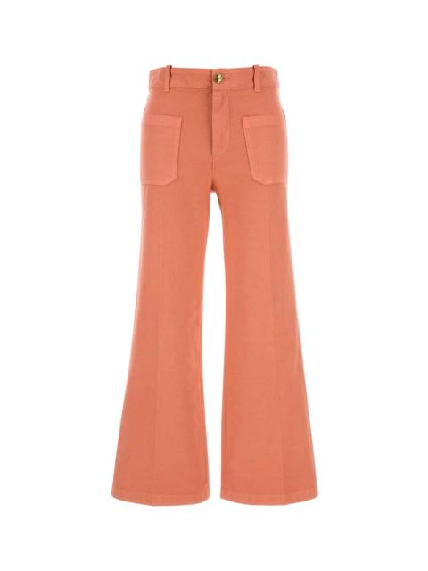 Chloé Salmon Denim Jeans