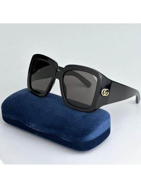 GUCCI NEW Gucci GG1402S 001 Black Grey Women Square Sunglasses GG 1402S