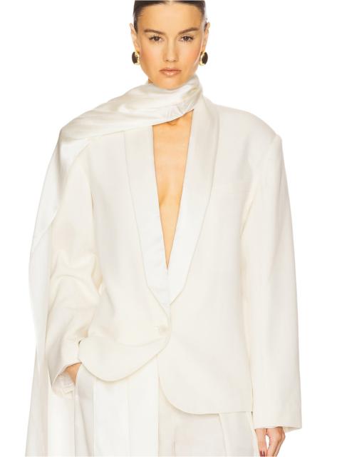 CELINE CAPTAIN SPENCER JACKET IN DOUBLE FACE CASHMERE