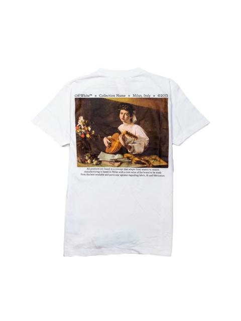 Off-White Off-White Caravaggio Lute-Print T-Shirt White