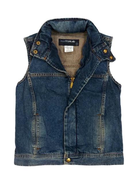 Diesel Very Rare! Vintage Diesel Style Lab Made in Italy Denim Vest