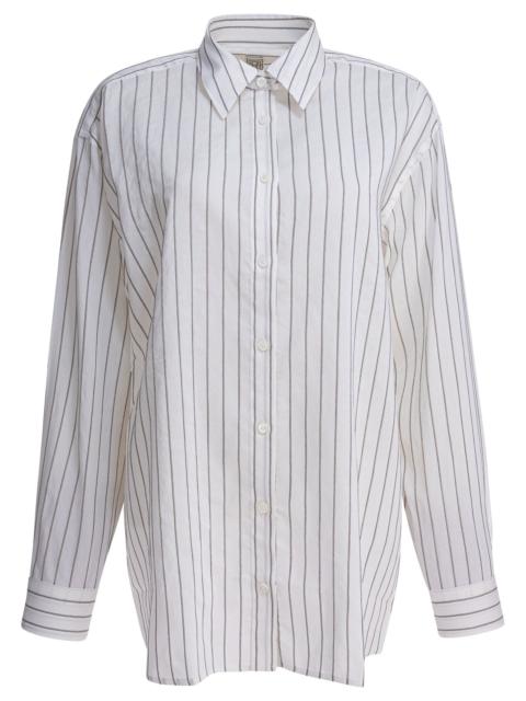 TOTEME Toteme Silk Blend Striped Shirt
